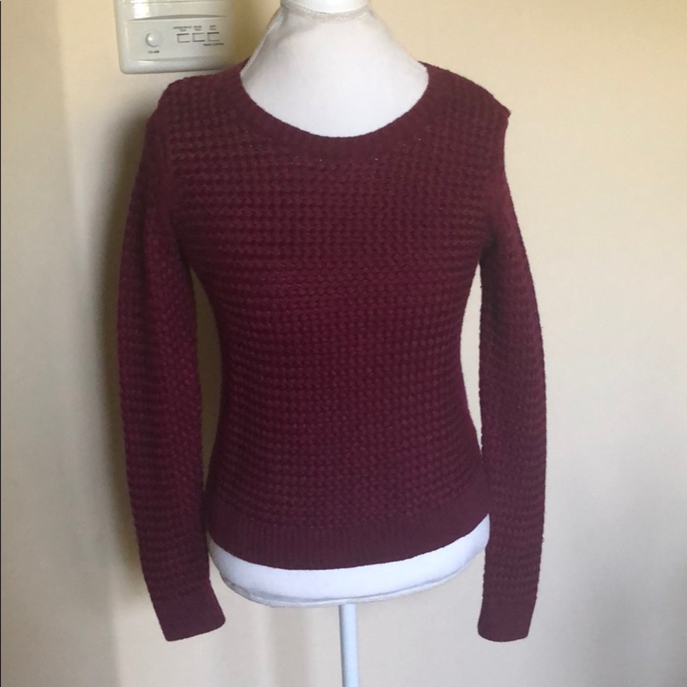 Banana Republic Braided Heavyweight Sweater